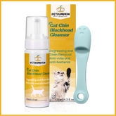 Cat Black Seed Cleaner,Remove Cat Chin Blackheads,Cat Acne Chin Treatment,Cat Black Seed Cleaner,Improved Skin Health and Black Seed Removal,Updated Cat Ance Brush,Soothes Chin Acne,Oil Control 4.2fl.oz