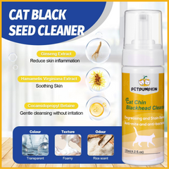 Cat Black Seed Cleaner,Remove Cat Chin Blackheads,Cat Acne Chin Treatment,Cat Black Seed Cleaner,Improved Skin Health and Black Seed Removal,Updated Cat Ance Brush,Soothes Chin Acne,Oil Control 4.2fl.oz