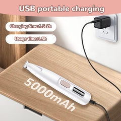 2025 New Pet Trimmer for dogs and cats,Waterproof Rechargeable Pet Shaver with LED Light, Multifunctional Pet Hair Clippers for Paws Eyes Ears Face Rump