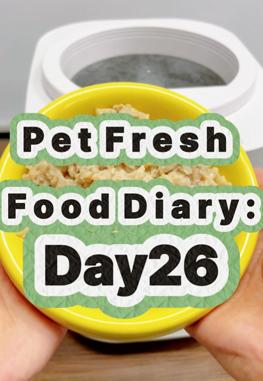 Pet Nutritional Fresh Food Diary Day 26
