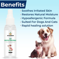 SkinSmart Antimicrobial Skin and Wound Care for Pets, Removes Bacteria to Promote Healing and Relieves Itch