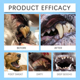 【Buy One, Get One Free】Toothbrush Pen 2 pack,Cat/Dog Tooth Whitening & Cleaning,Natural Plant Substance-Pet Teeth Repairing Kit,Dogs Cats Natural Plants Tartar Remover Tool