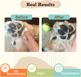 Dog&Cat Paw Balm - Paw Moisturizer & Soothing Protection from Snow & Hot Pavements - Snout Soother for Pet - Easy & Fast to Apply, Natural, Non-Toxic, Food-Grade, Lick-Safe Paw Wax for Dogs&Cats