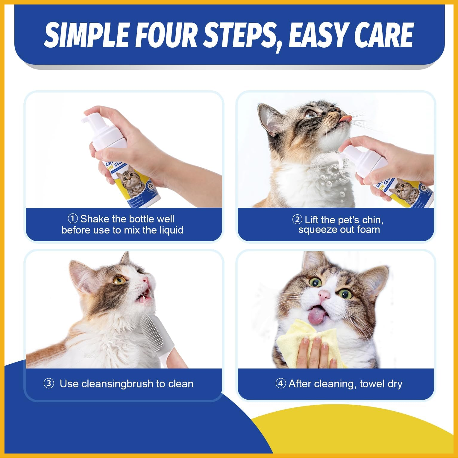 Cat Black Seed Cleaner,Remove Cat Chin Blackheads,Cat Acne Chin Treatment,Cat Black Seed Cleaner,Improved Skin Health and Black Seed Removal,Updated Cat Ance Brush,Soothes Chin Acne,Oil Control 4.2fl.oz