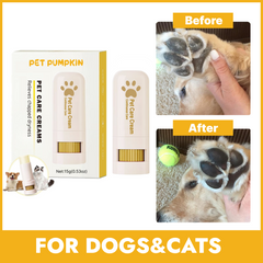 Dog&Cat Paw Balm - Paw Moisturizer & Soothing Protection from Snow & Hot Pavements - Snout Soother for Pet - Easy & Fast to Apply, Natural, Non-Toxic, Food-Grade, Lick-Safe Paw Wax for Dogs&Cats